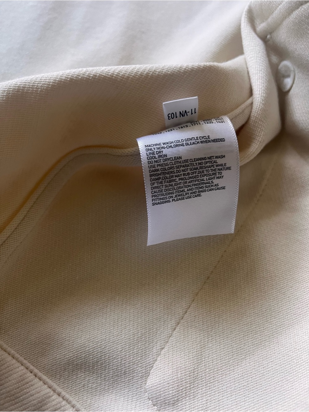 Uniqlo Women's Cream Button-Front Jersey Knit Relaxed Oversized Boxy Jacket - Picture 12 of 16